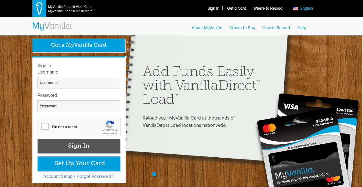How To Activate My Vanilla Card