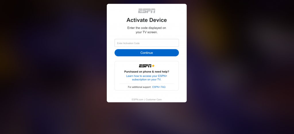 espn com activate