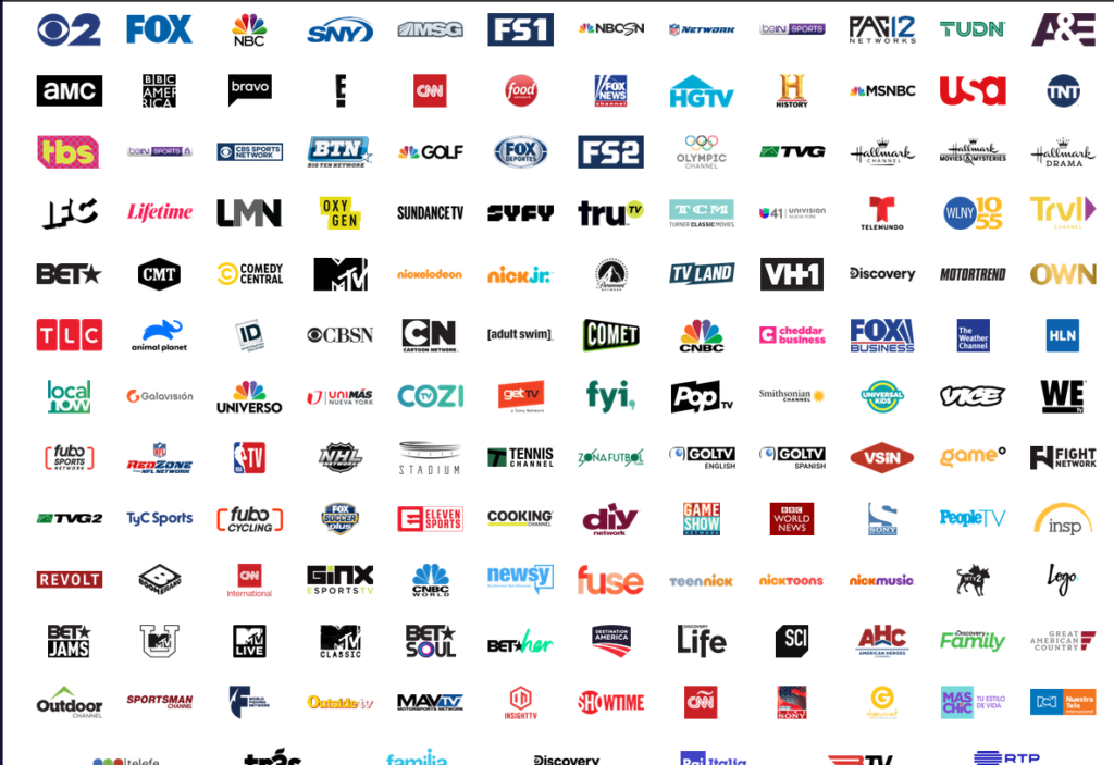 FuboTV live tv streams.