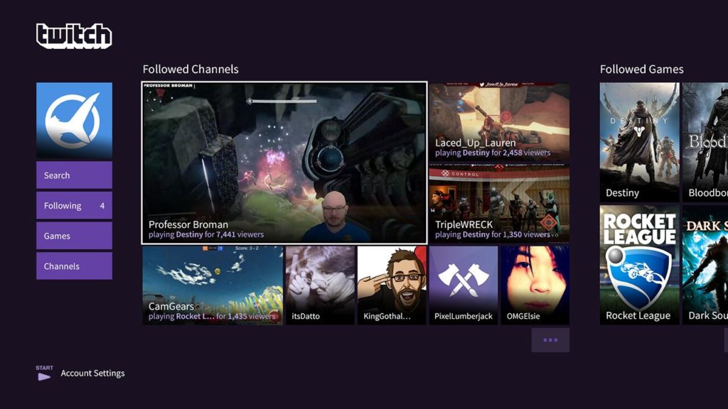 activate twitch tv on playstation