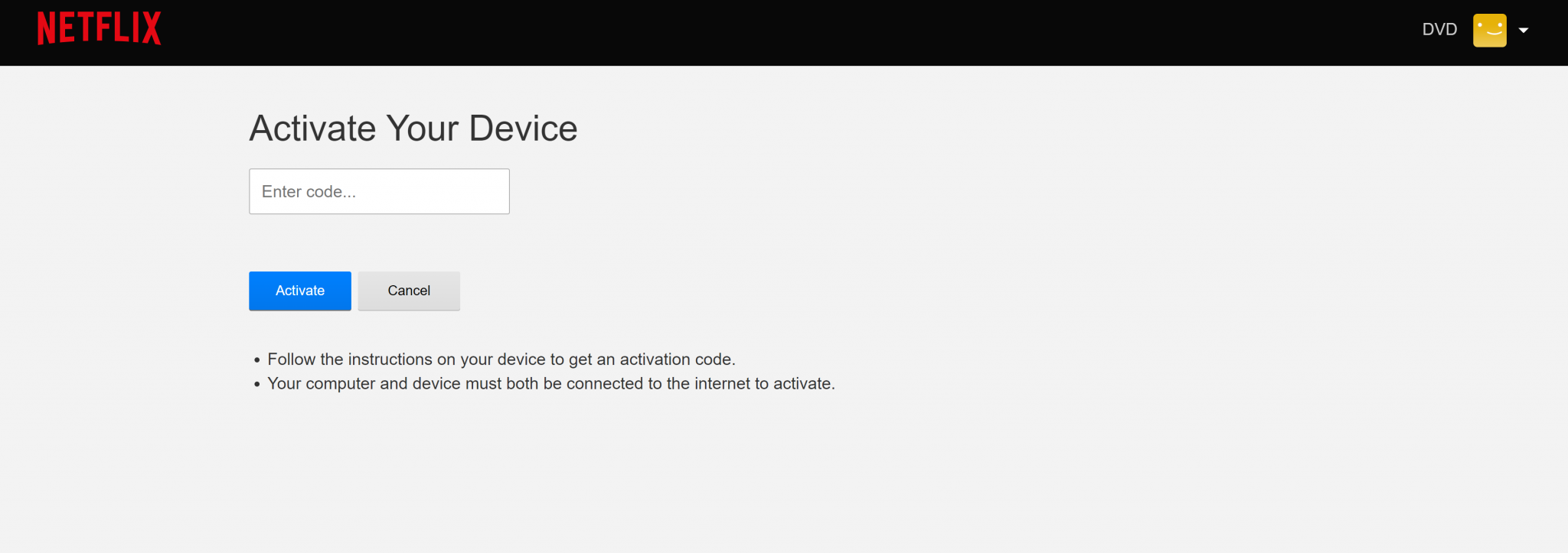 How To Activate Netflix Via